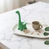 Милый стеллаж для хранения ювелирных изделий в виде динозавра 3D-печать Декоративные поделки Милый стеллаж для хранения колец в виде альпаки Офис