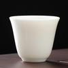 Chaxun 'A Thousand Li of Rivers and Mountains' Mutton Fat Jade Porcelain Tea Cup