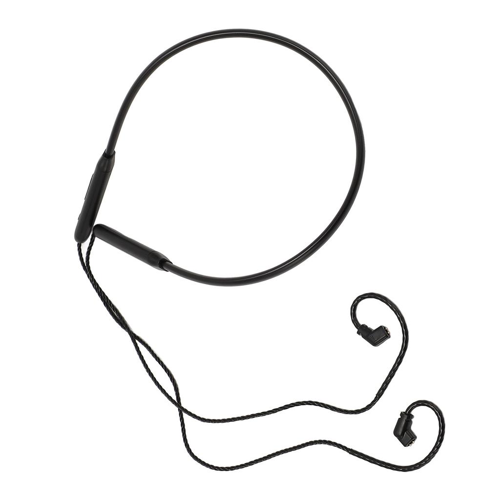 Bluetooth Headphone Cable Adapter Wired To Wireless In Ear Earbuds Cable Adapter Cord with Microphon