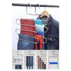 5 ярусов металлическая вешалка для брюк вешалка для одежды шарф шарф полотенце галстук-органайзер