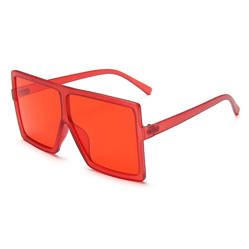New Oversized Shades Sunglasses Woman Square Black Fashion Sun Glasses For Female Big Frame Vintage Gradient Sexy UV400 Eyewear