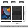 Coque pour iPad 10,2" - Protection Intégrale - Antichoc - Support Pliable - Noir - Silicone/PC