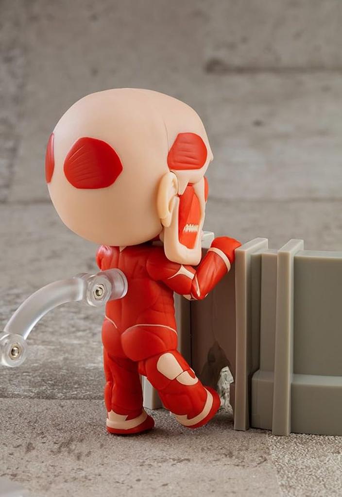 Good Smile Company SMILE Nendoroid Attack On Titan Colossal Titan Renewal Set Plastic Painted Movable Figure G17056 (GOOD COMPANY) Non-Scale