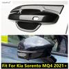 Накладка на корпус зеркала заднего вида / Накладка на ручку двери для Kia Sorento MQ4 Аксессуары из АБС-пластика с хромированным покрытием / Карбона
