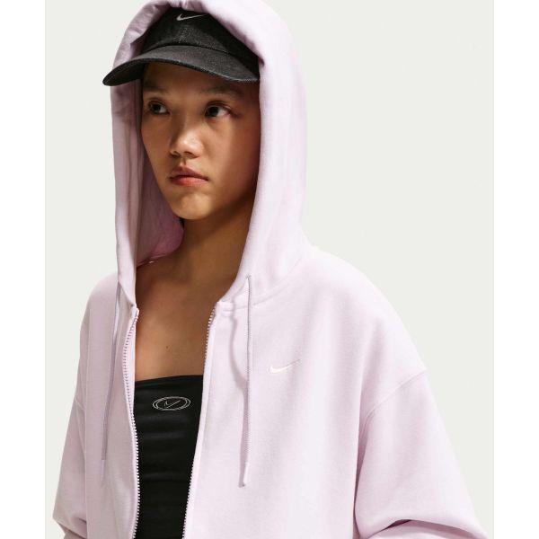 Nike Studio Logo Zip-Up Long Sleeve Hoodie Women hoodies IM8109-583