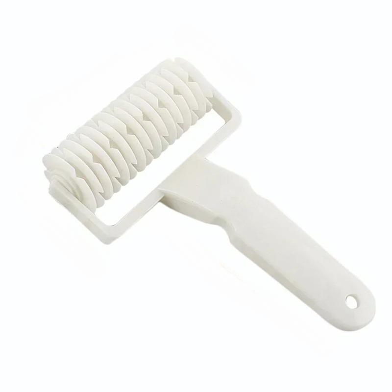 1PC High Quality Pie Pizza Cutter Pastry Bakeware Embossing Dough Roller Lattice Cake Tools Plastic Baking Tool Sourdough Tools