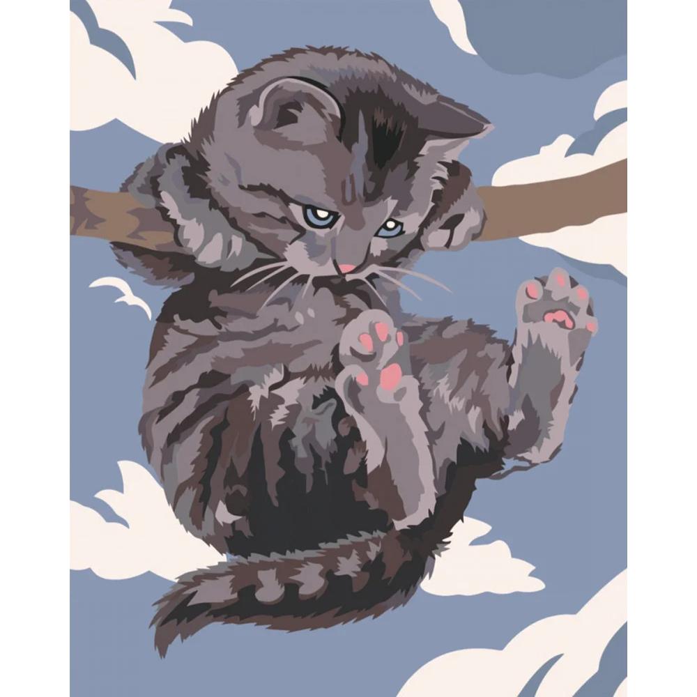 Frameless Cat DIY Painting By Numbers For Children Image Paint By Numbers Hand Painted Unique Gift For Home Decor