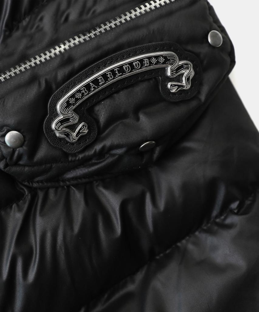 Badblood Viper 31-1 Lightweight Hooded Puffer - Black