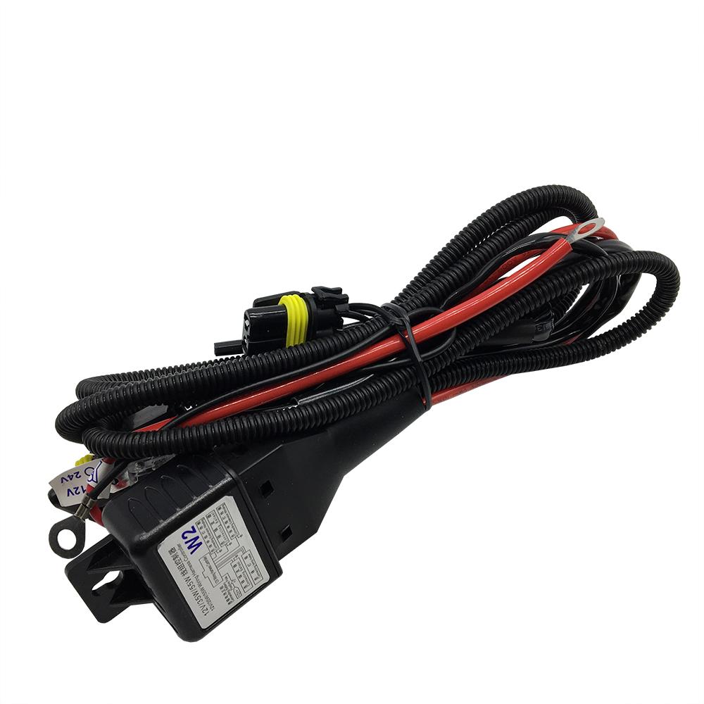 TAOCHIS 12V H4 Жгут проводов 35W 55W Контроллер Реле для HELLA 3R G5 3/5 KOITO Q5 WST AL Линзы Проектора Кабель Провод Автозапчасти