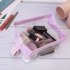 Large Capacity PVC Makeup Bag Magnetic Closure Cosmetic Pouch Portable Clear Toiletry Bags  Bath