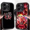 Мультяшный чехол для телефона H-Helluva Boss для iPhone 17 16 15 14 13 12 11 Pro Max Mini Plus Мягкая задняя крышка из ТПУ