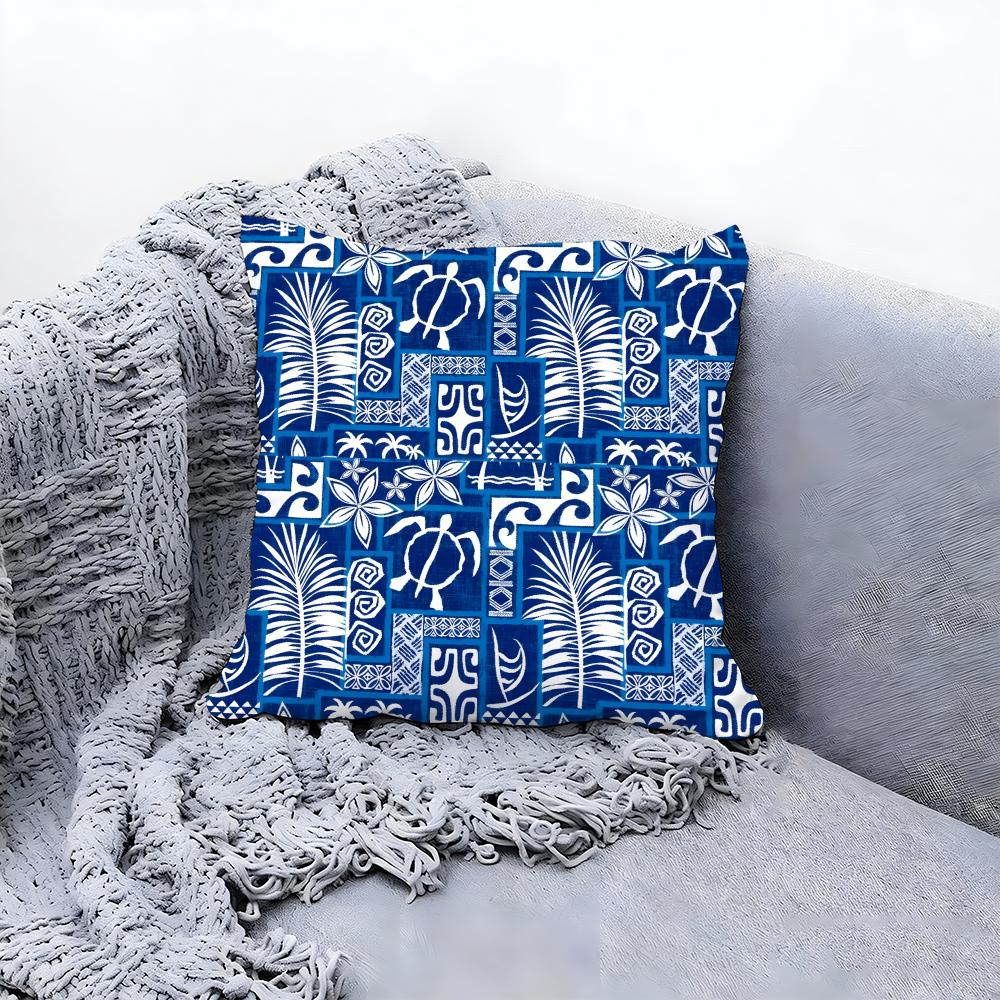 Stylish Creative Print Design Cushion Cover Premium Comfort Reversible Pillow Cove in One Design for Any Room Car Interior