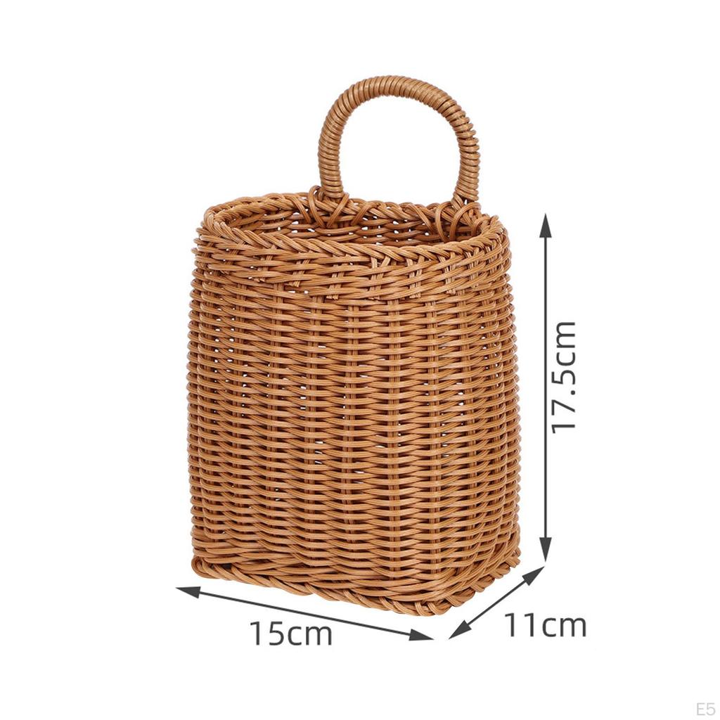 Корзины с фруктами и овощами, держатель для украшения, декоративная настенная корзина для фермерского дома для ванной комнаты