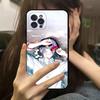 Чехол для телефона Аниме Человек-бензопила Комиксы Для iPhone 17 16 15 14 13 12 11 Pro Max Plus Черный Чехол-крышка