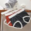 Light Luxury Texture Triangle Panties Mid Waist Size Uniform Thread Comfortable Elastic Women’s Panties