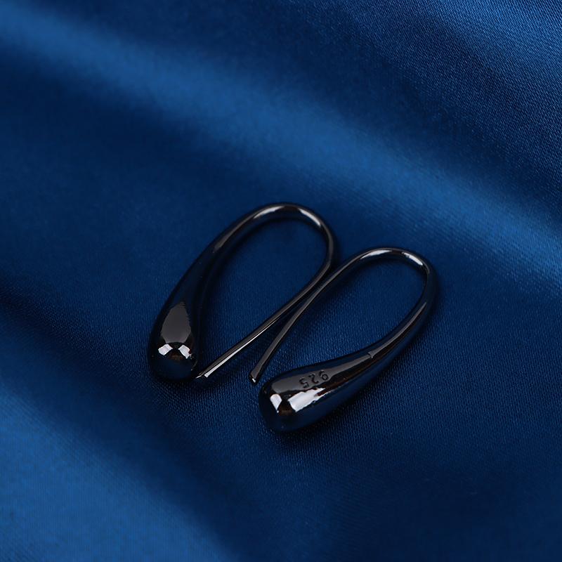 Серьги из стерлингового серебра 925 пробы, серьги-капли для женщин, золотые модные украшения, винтажные простые аксессуары для вечеринок, подарки, серьги