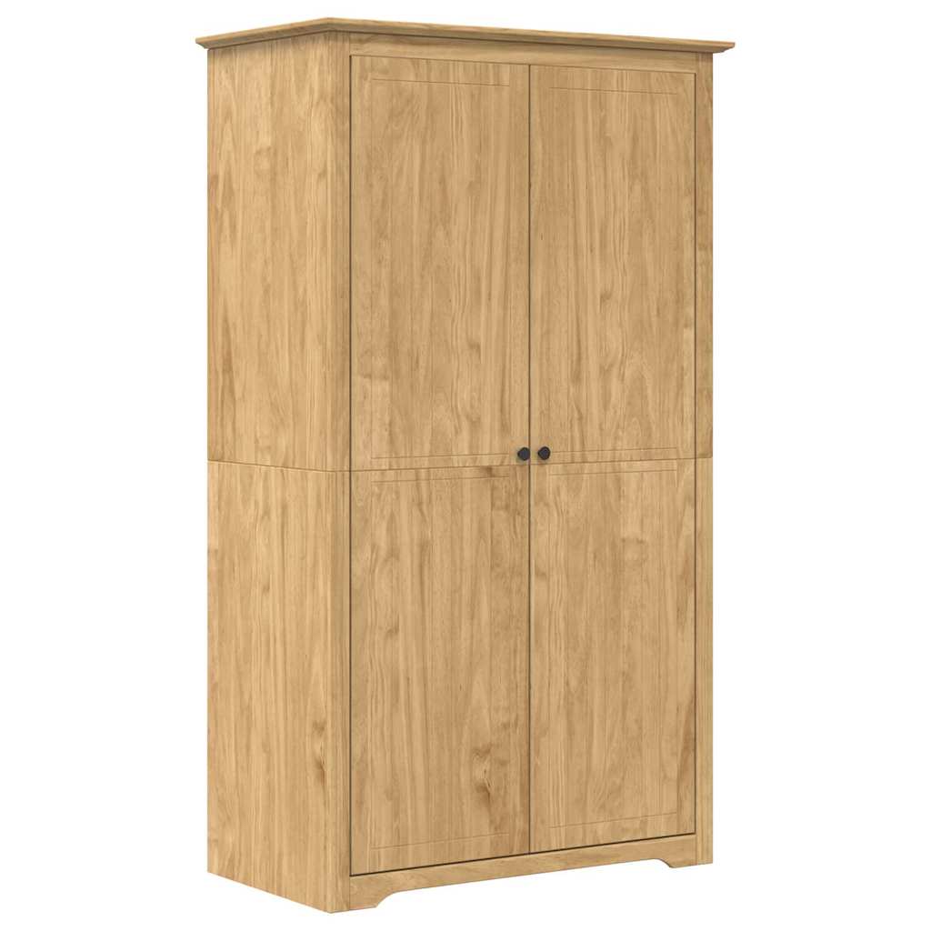 BODO Wardrobe Honey Brown 53.5 x 99 x 173 cm Particleboard