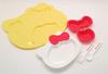 OSK Sanrio Hello Kitty Kid's Plate and Cutlery Set