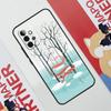Зимний Чехол с Лисами Для Samsung Galaxy A53 A16 A26 A36 A56 A55 A35 A15 A52 A32 A12 A33 A13 A14 A34 A54 A17