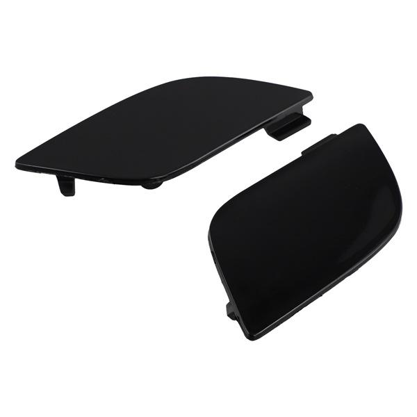 1 Pair Plastic Front Tow Hook Cover for BMW X5 E70 LCI M - Color: As Shown