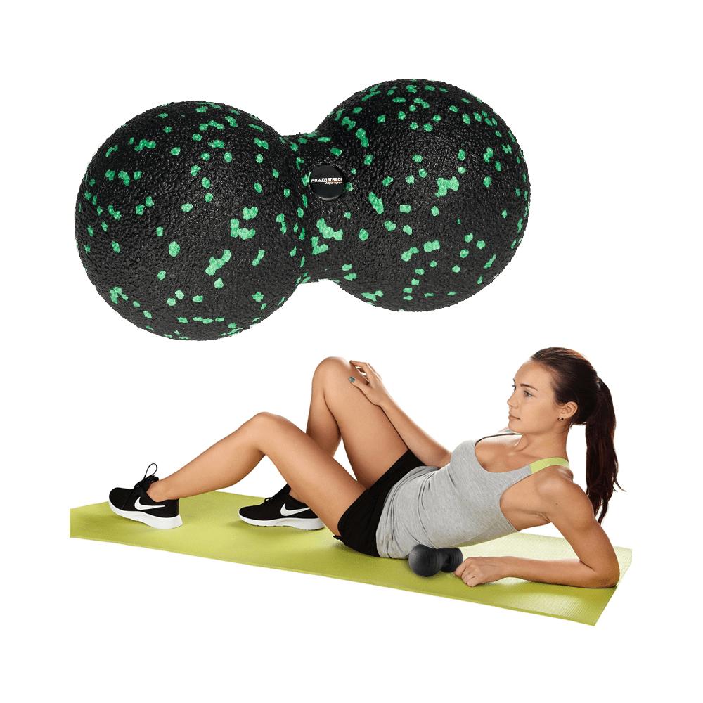 Aqua-Sport Powerstrech Epp Duoball Roller Black-Green As04141