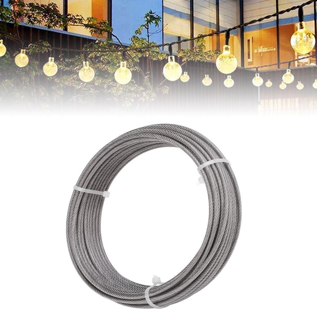 Комплект тросов из нержавеющей стали с регулируемым натяжением, устойчивый к ультрафиолетовому излучению, многоцелевой комплект тросов для дома Ga