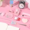 Office Supplies Set Desk Accessories Stapler Set Staple Driver Tape Holder Ruler Labels Office Scissors For Students Office Use