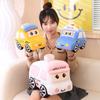 Cartoon Car Taxi Pillow Plush Toy Police Car Ambulance Doll Boy Soothing Ragdoll Doll