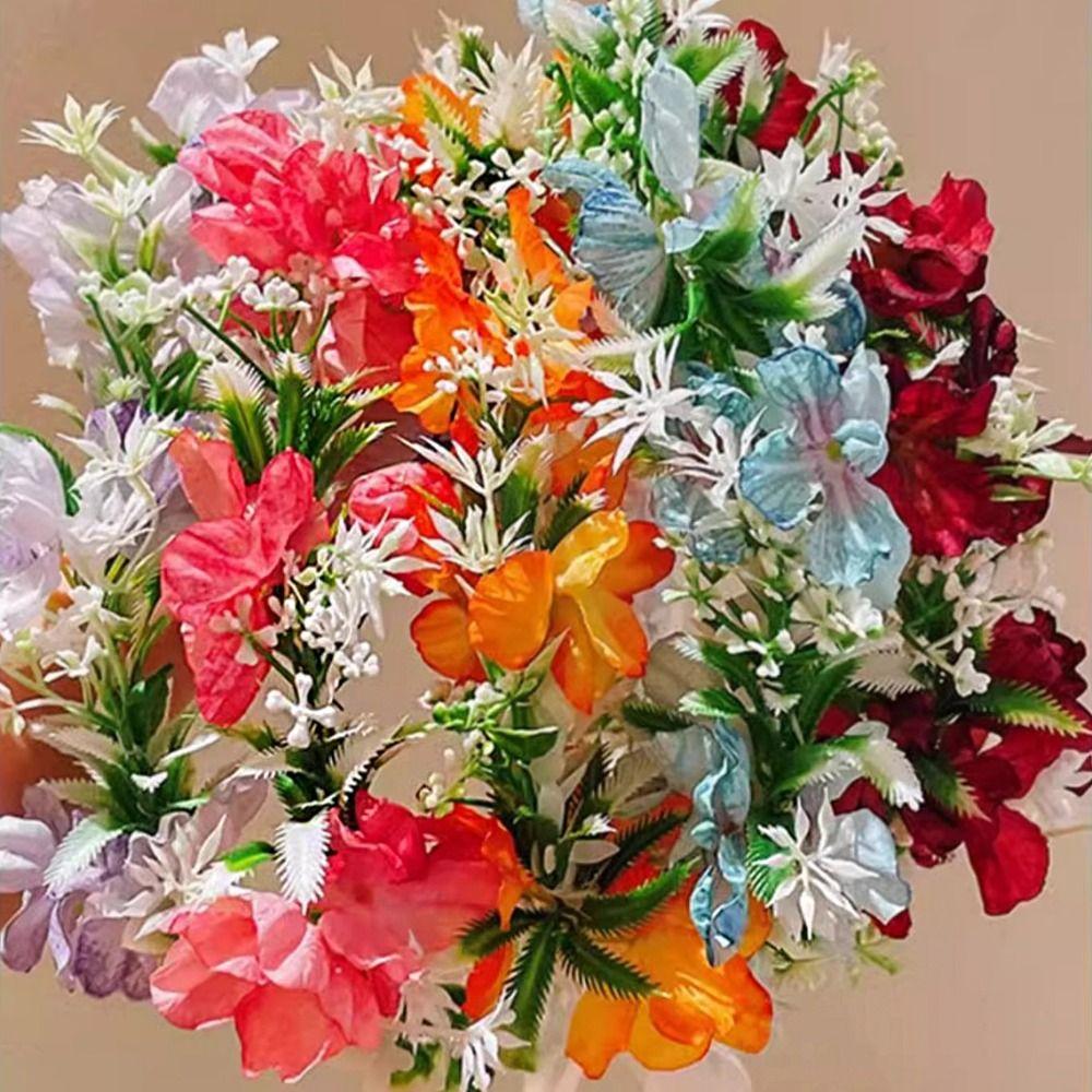 Simulation Flower Simulation Wreath Bohemia Style Wedding Headwear Flower Headband Hair Hoop