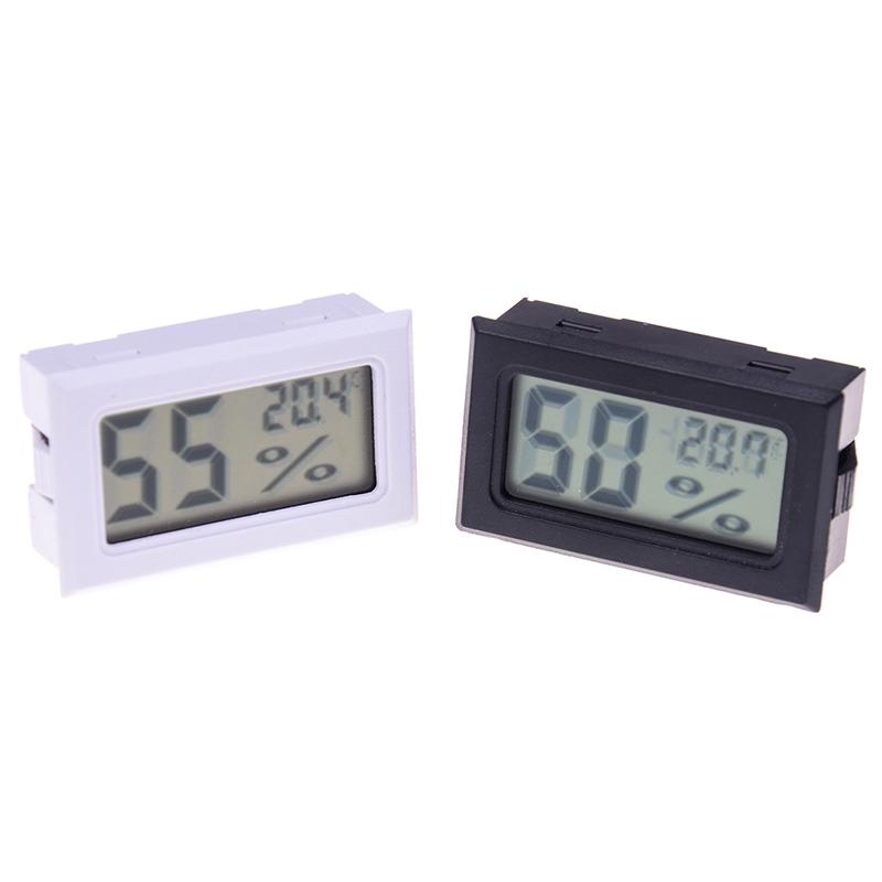 Small Size Digital Lcd Thermometer Hygrometer Humidity Temp Meter Measuring