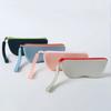Women Girls Dustproof Glasses Box for Women Men Solid Colour Silicone Zipper Glasses Storage Waterproof Bag Cosmetic Coin Bag