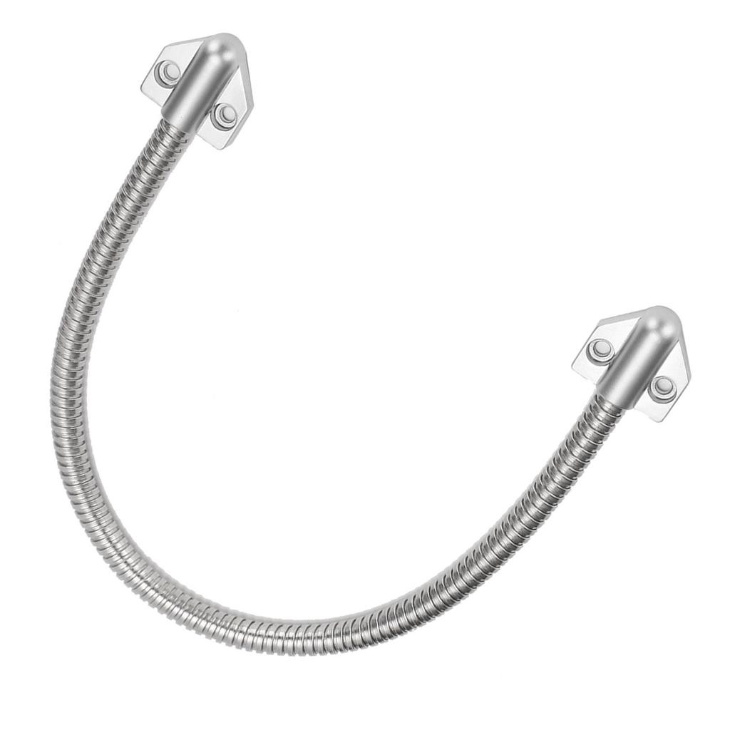 Защитный рукав дверной петли из нержавеющей стали для кабеля контроля доступа - открытая монтажная металлическая трубка