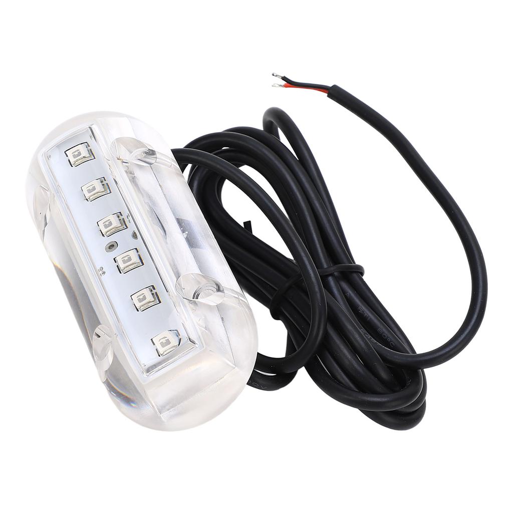 Blue LED Underwater Light IP68 Waterproof Marine Lighting Lamp for Boat Yacht DC12V 1.1W 18LM