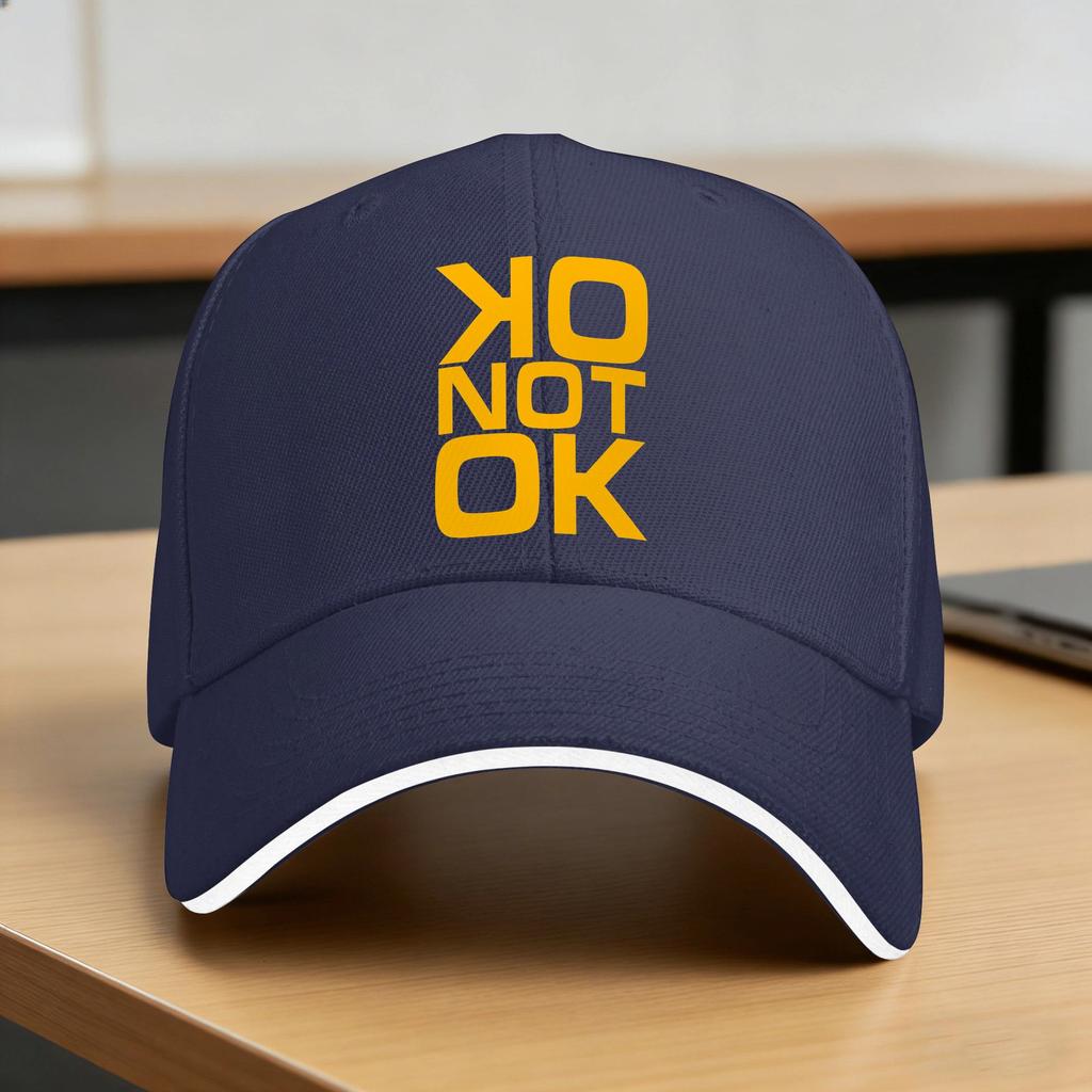 Radiohead Band OK Baseball Cap Fitted Retro Hip Hop Hats Summer FeUnisex Unisex Hunting Camping Baseball Caps