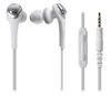 Audio-technica SOLID BASS In-Ear Earphones for iPodiPhoneiPad, Deep Bass, White, ATH-CKS550i WH