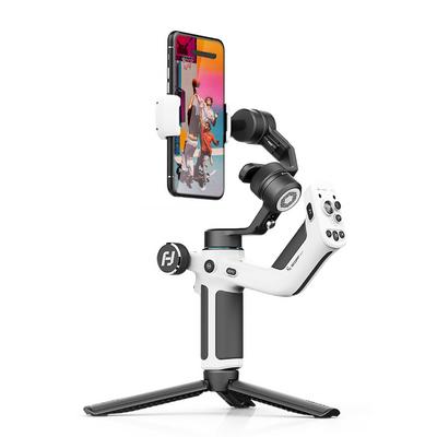 FeiyuTech SCORP Mini P Стандартный комплект Стабилизатор-подвес для смартфона Рукоятка-штатив Максимальная полезная нагрузка 520 г для Android и видео Белый [3-осевой стабилизатор, 360°