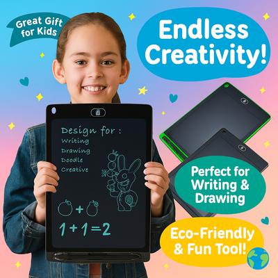 ЖК-доска для рукописного ввода, 8,5 дюйма, детская электронная доска для рисования, панель с ручной росписью, ЖК-дисплей, доска для рукописного ввода, доска