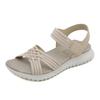 2025 Summer New Sandals For Women Light Sports Style Comfortable Rubber Large Size Woven Shoes Versatile Breathable Casual