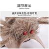 Halloween Pet Costume Spider Transformation Outfit Dogs Cats Universal Size S M L Gray Brown Black Purple