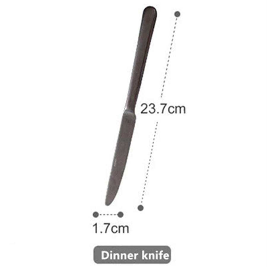 Снежинка Серебряный Классический Ретро Удобная Текстура Нож Для Стейка Вилка Фруктовая Десертная Ложка