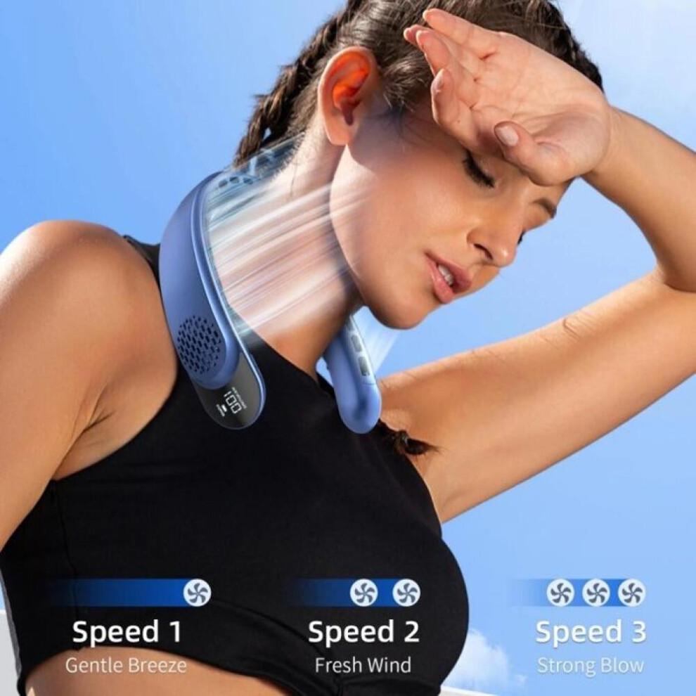 USB-nekventilator met Core Facades, turbineontwerp zonder poespas, eenvoudig te bedienen en mee te nemen voor gebruik buitenshuis,