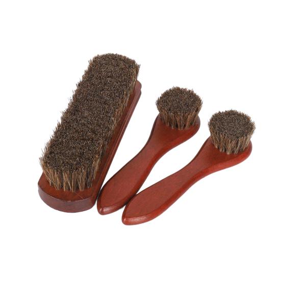 Щетка для обуви Эргономичная ручка Щетки для чистки обуви Уход за кожаной обувью