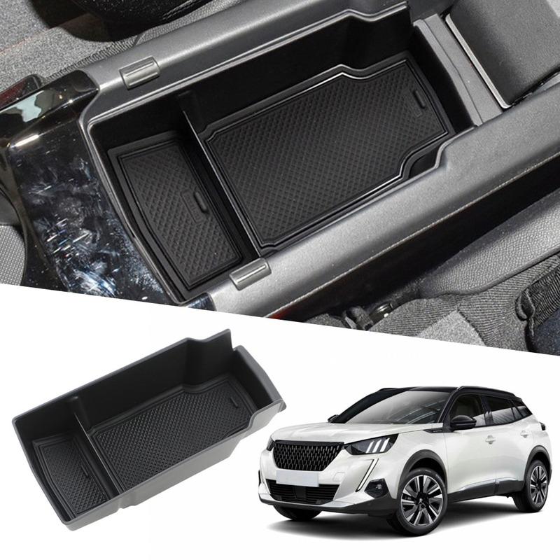 Ящик-подлокотник для центральной консоли для Peugeot 208 2008 2019 2020 2021 2022 2023 GT E208 E2008 e-2008 Аксессуары Лоток Интерьер