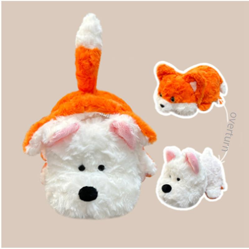 Очаровательная плюшевая игрушка лиса и акула пчела черепаха мед кукла уютный подарок для девочек