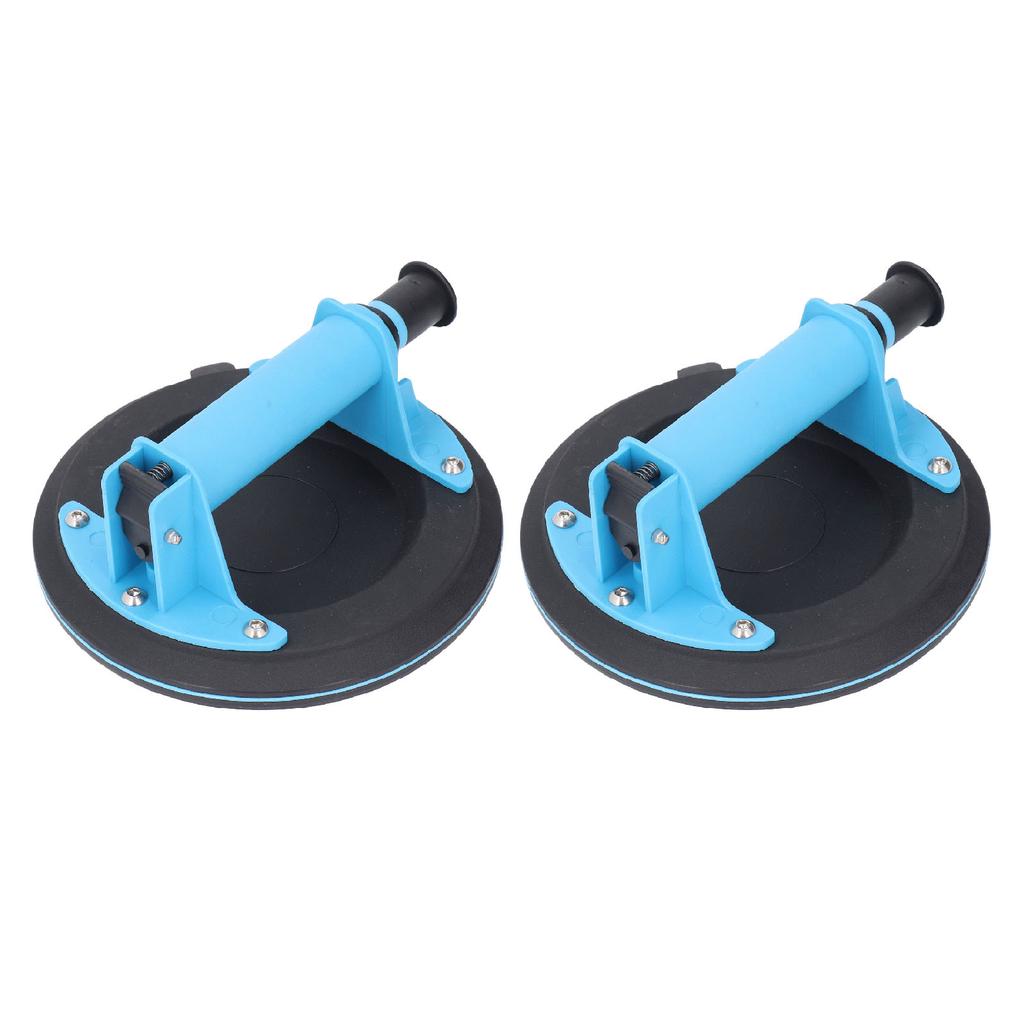 Glass Suction Cup, 8 Inch Vacuum Suction Cup Glass Lifter Vacuum Pump, 440 Lbs Load Capacity for Glass Lifter for Curved and Flat s wit