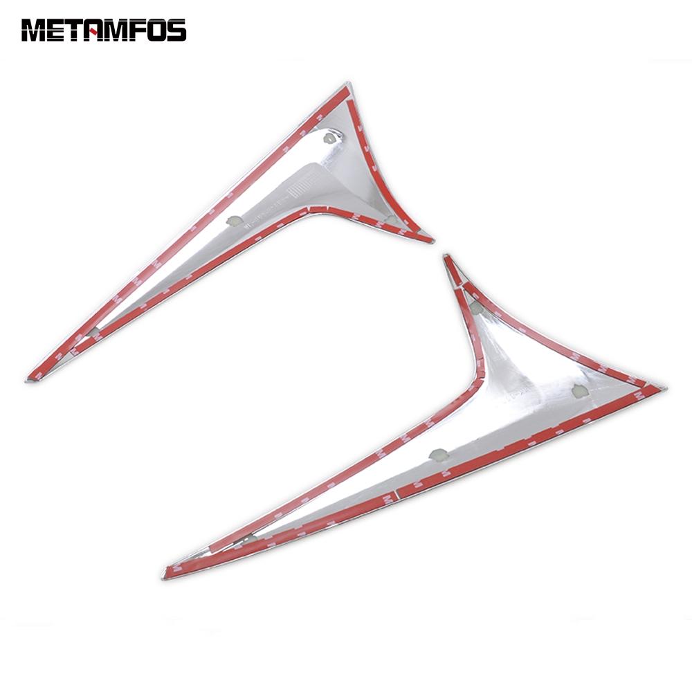 Для Mazda CX-5 CX5 KF 2017-2022 2023 хромированный задний спойлер на заднее окно, крышка крыла, молдинг, накладка, аксессуары для автомобиля