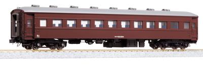 KATO HO Gauge Ohafu 33 Brown Железнодорожная модель пассажирского вагона 1-514