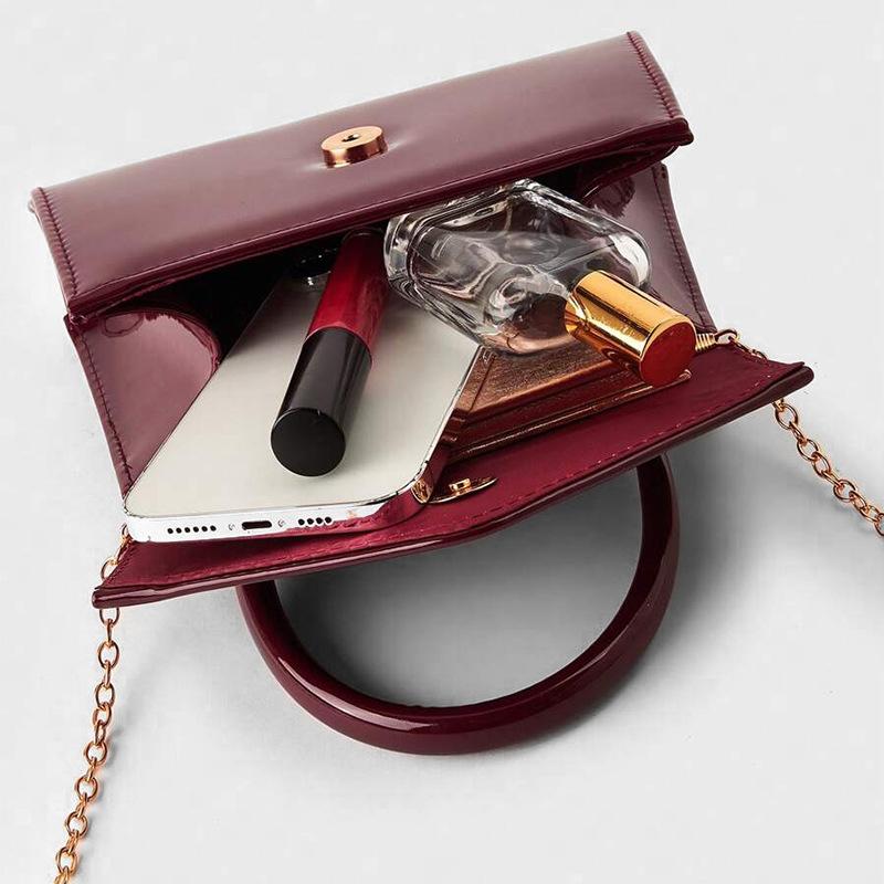 Новая блестящая банкетная сумка Вечерний клатч Кошелек на цепочке для платья Свадебная вечеринка