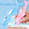Dolphin Shape 3D Pens DIY Drawing Pen Portable 3D Printing Pen Children