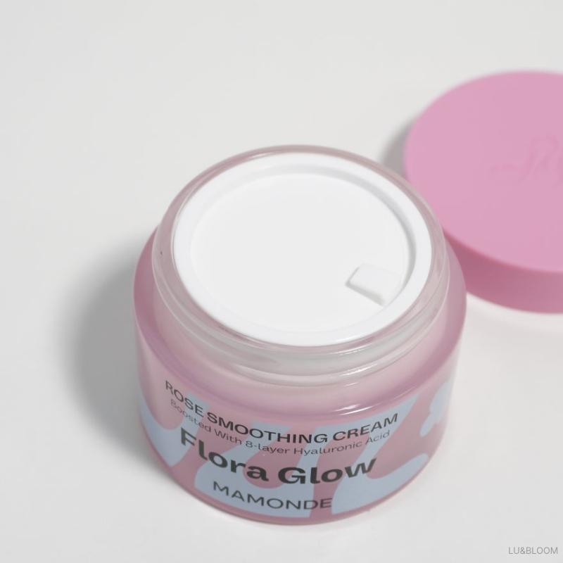 Mamonde Flora Glow Rose Smoothing Cream 50ml (+Free gift)